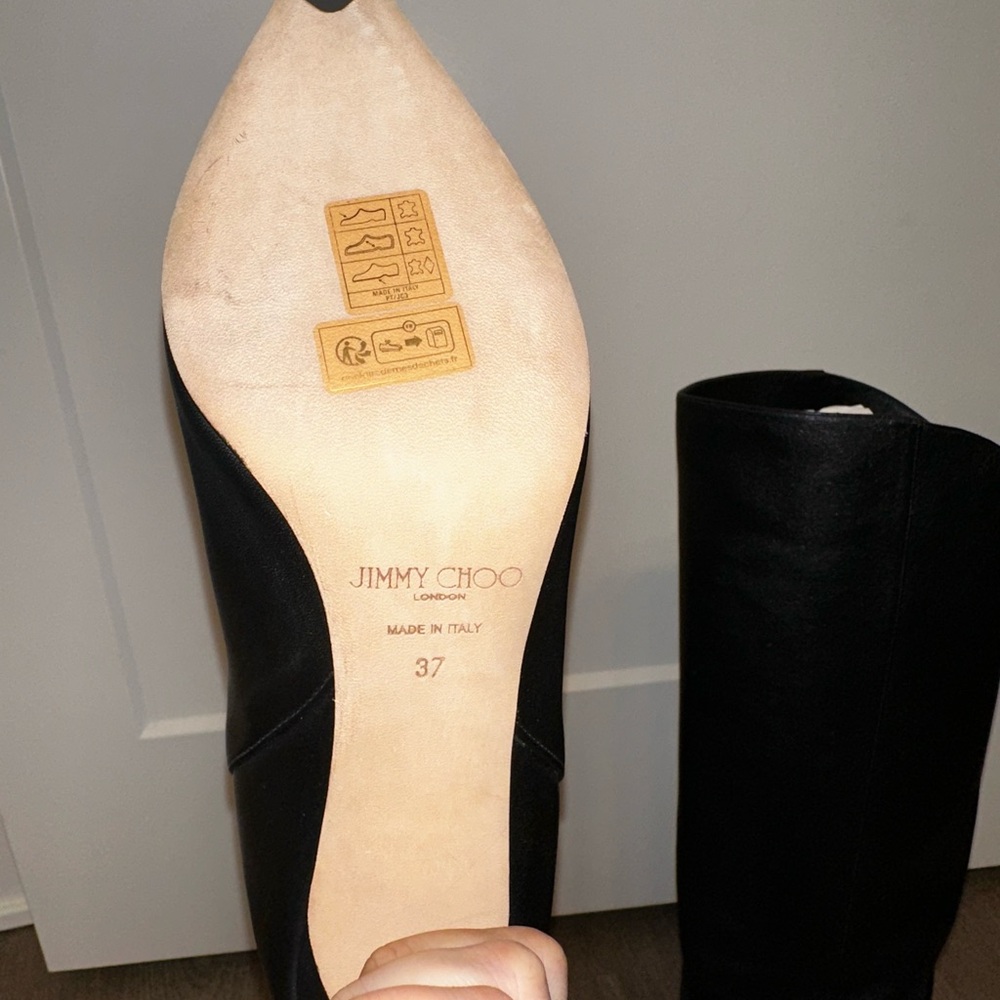 Jimmy Choo Alizze Knee Boot 85 - Picture 6 of 10